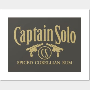 CAPTAIN SOLO RUM Posters and Art